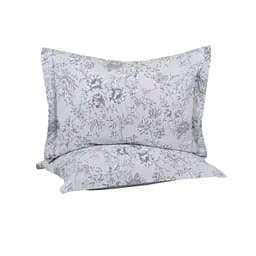 Наволочки сатин Lotus Home - Wesiya серый 50x70+5 (2 шт)