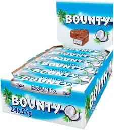 Упаковка батончиків Bounty 24 шт x 57 г