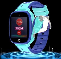 Дитячий розумний смарт годинник Q18 з 4G сім картою, дзвінками, камерою, кнопкою SOS, прослушкою та українською мовою Рожевий з фіолетовим - мініатюра 6