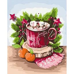 Картина по номерам "Маршмелоу в чашке" Brushme BS52744, 40х50 см