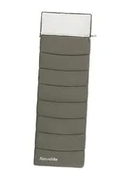 Спальник Naturehike LD150 (CNK2300SD016) +12°C - з капішоном - темно-зелений
