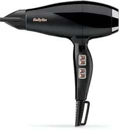 BaByliss Фен Air Power Pro, 2300Вт, 3 режими, дифузор, іоніз-я, хол. обдув, кераміка, чорно-рожевий - мініатюра 9