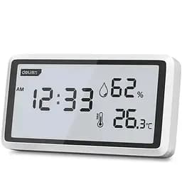 Електронна метеостанція — годинник термометр гігрометр Yopin Deli DL336001