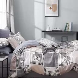 Комплект постельного белья Viluta евро ранфорс 20133 20133-ev