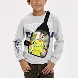 Сумка через плечо детская Криштиану Роналду 29х17 см сумка слинг для мальчика (02065)