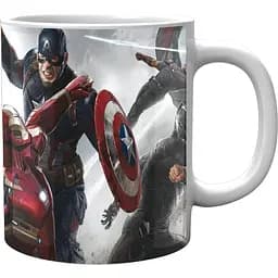 Кружка GeekLand Залізна Людина Iron Man Капітан Америка і Залізна людина IM.02.001