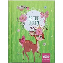 Блокнот ZiBi Be the Queen А-6 в клеточку 64 листа салатовый (ZB.12713-15)