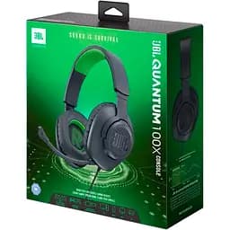 Ігрові навушники JBL Quantum 100X Black (JBLQ100XBLKGRN) [87209] - мініатюра 10