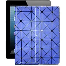 Чохол StatusCASE з екошкіри для планшету Apple iPad 4 Retina (MD525) Синій ромб