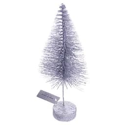 Елка декоративная Offtop на тонкой ножке серая (855210)