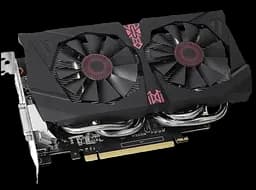 Відеокарта GeForce GTX 1060 6GB Asus Strix Direct CU II OC (STRIX-GTX1060-DC2O6G) Б/В - мініатюра 2