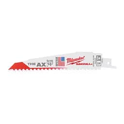 Полотно для шабельних пил AX FANG TIP MILWAUKEE, 150х5,0мм, (5шт), (деревина з цвяхами) - мініатюра 2