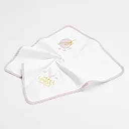 Наскатерник Ideia Happy Easter, с вишивкой, 55х55 см, белый (8-34962)