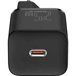 Зарядний пристрій Baseus Super Si Quick Charger USB-C 25W EU Black - мініатюра 3