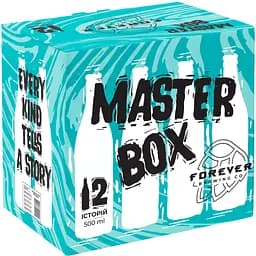 Набор пива Forever Master Box светлое нефильтрованное 6 л (12 шт. x 0.5 л)