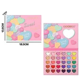 Косметика, 30 кольорів тіней