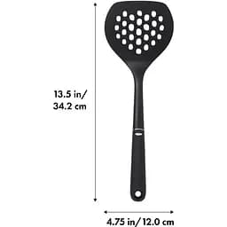 Лопатка кухонна нейлонова OXO Good Grips 34 см чорна (1190200) - мініатюра 3