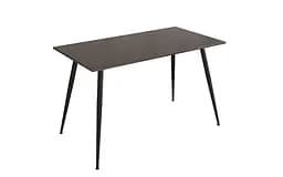 Кухонный стол Марсель 40 Ferrum-decor 75x120x60 Черный металл ДСП Венге Магия 16 мм (FRD-106755)