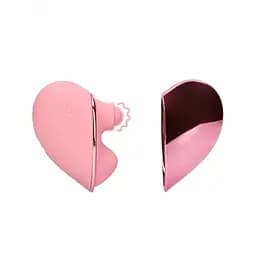 Вібратор-серце імітує постукування колір: рожевий Loveline (Нідерланди) Loveline LL049391 103155