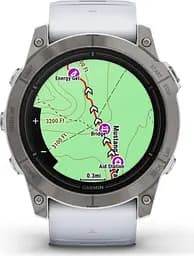 Смарт-годинник Garmin Epix Pro [Gen 2] Sapphire Edition 51mm Titanium with Whitestone Band [010-02804-10] [86531] - мініатюра 5