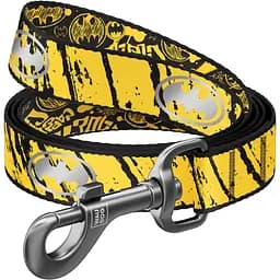 Повідець для собак нейлоновий Waudog Nylon світловідбивний Бетмен Ескіз р.L-XXL (342-1081)