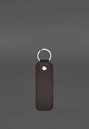 Кожаный брелок для Авто Nissan темно-коричневый