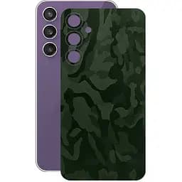 Захисна плівка StatusSKIN для Samsung Galaxy S23 FE S711 Корпус Вініл Камуфляж зелений