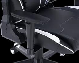 Геймерське крісло GT Racer чорне з білим (X-2528 Black/White) - мініатюра 11