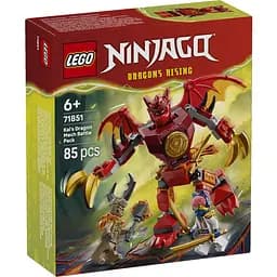 Конструктор LEGO Ninjago Бойовий набір робота Дракона Кая 85 деталей (71851)