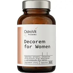Витаминно-минеральный комплекс OstroVit Pharma Decorem For Women 60 капсул