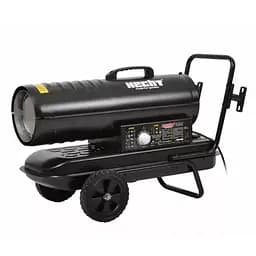 Дизельна теплова гармата HECHT 3021 20 кВт, площа обігріву 166 кв.м., підлоговий, чорний