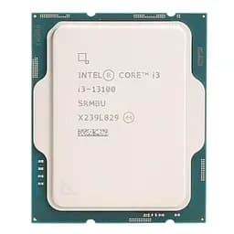 Процесор Intel Core i3 13100 (BX8071513100) (Socket 1700, 8T, 4.5 ГГц, Box)