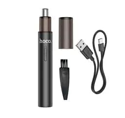 Тример для носа Hoco HP34 Electric Nose Hair Trimmer Black - мініатюра 5