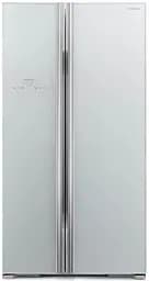 Холодильник SBS Hitachi R-S700PUC2GS срібло скло (R-S700PUC2GS)