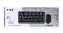 Комплект бездротовий A4tech Fstyler FG1112, Black, клавіатура+міша - мініатюра 4
