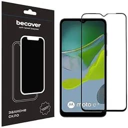Захисне скло BeCover для Motorola Moto E13 Black (708843)