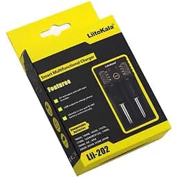 Зарядний пристрій LiitoKala Lii-202 Ni-Mh/Li-ion/Li-Fe/LiFePO4 USB Powerbank LED Box - мініатюра 4