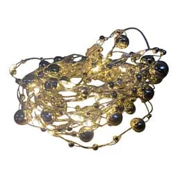 Гірлянда декоративна крапля Перлина gold 20led з пультом