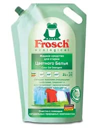 Рідкий засіб Frosch, для прання кольорових тканин 2 л