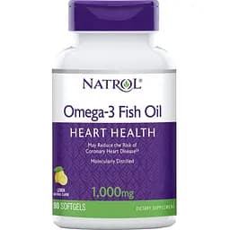 Рыбий жир Natrol Omega-3 Fish Oil 1000 мг 90 капсул