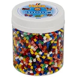 Термомозаїка Hama Набір кольорових намистин 3000 шт. 22 кольори Midi 5+