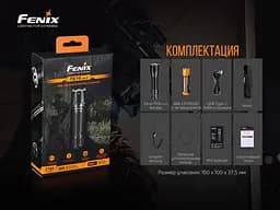 Ручний тактичний ліхтарик Fenix TK16 V2.0 3100лм заряджання через Type-C (Чорний) - мініатюра 10