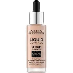 Рідка тональна основа Eveline Liquid Control №003 Ivory Beige 32 мл - мініатюра 2