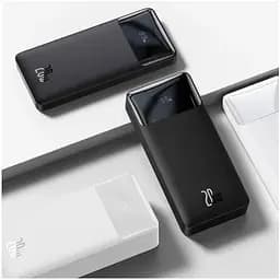 Зовнішній акумулятор Baseus Bipow Digital Display 20000mAh 20w (PPBD050501) чорний - мініатюра 2