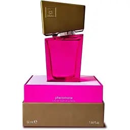 Духи жіночі з феромонами Hot Shiatsu Pheromone Fragrance Women Pink 50 мл