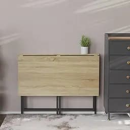 Стіл розкладний Моріс Ferrum-decor 750x1000x600 Чорний метал ДСП Дуб Сонома 16 мм (FRD-104672) - мініатюра 11