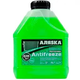 Антифриз Аляска G11 зелений -30°C 1 л 
