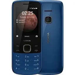 Телефон кнопочный Nokia 225 4G DS 2024 темно-синий (6438409095527)