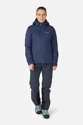Жіноча утеплена куртка Rab Xenair Alpine Jacket Womens 10 Синій - мініатюра 6