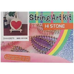 Детский набор для творчества стринг-арт "Сердце" YG0115(28276) деревянная основа